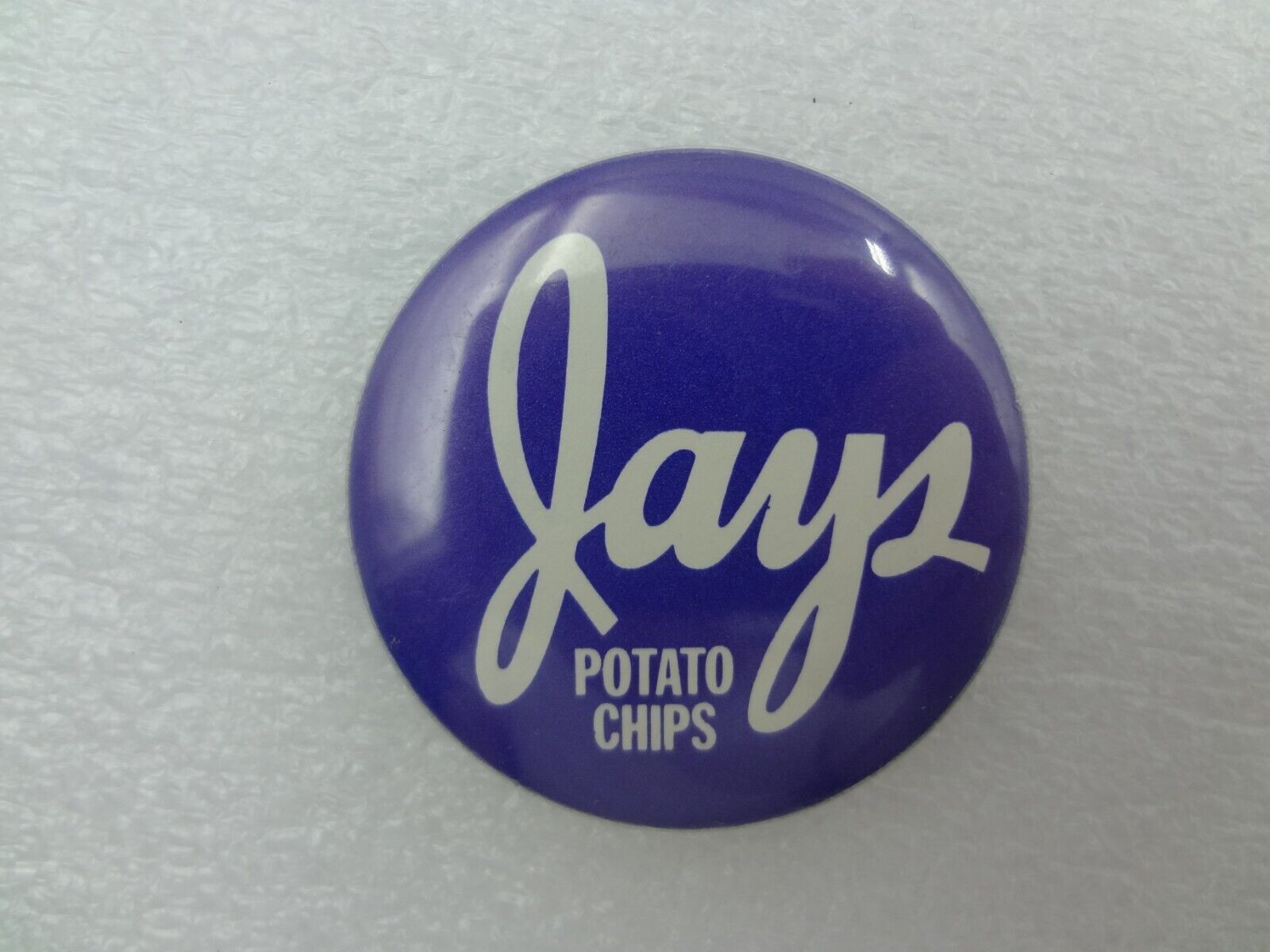 Jay\'s Potatoe Chips - Vintage Button Pinback