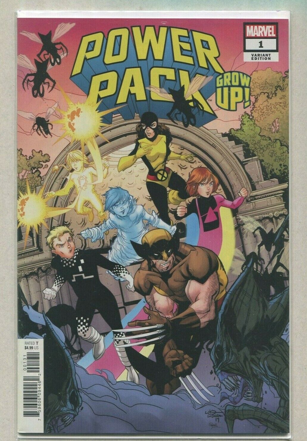Power Pack #1 NM  Grow Up VARIANT Edition Marvel Comics CBX1M