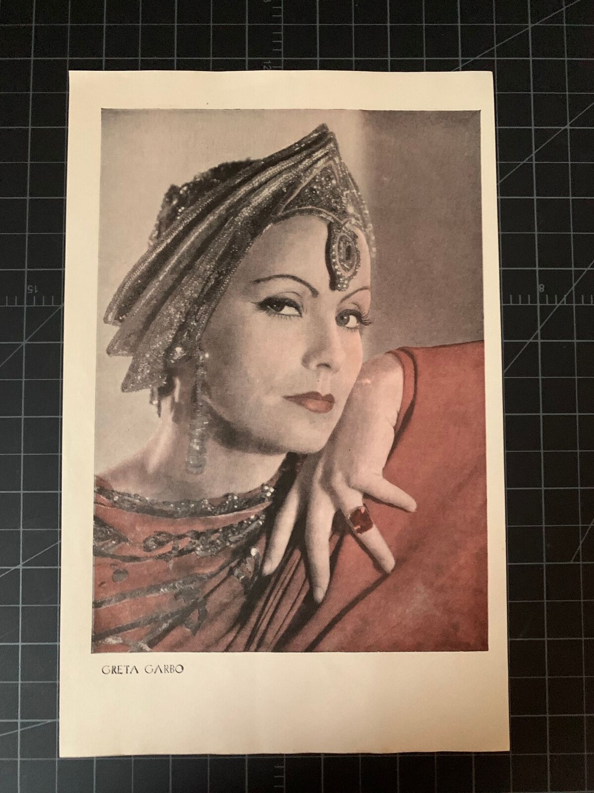 Rare Vintage 1932 Greta Garbo Portrait
