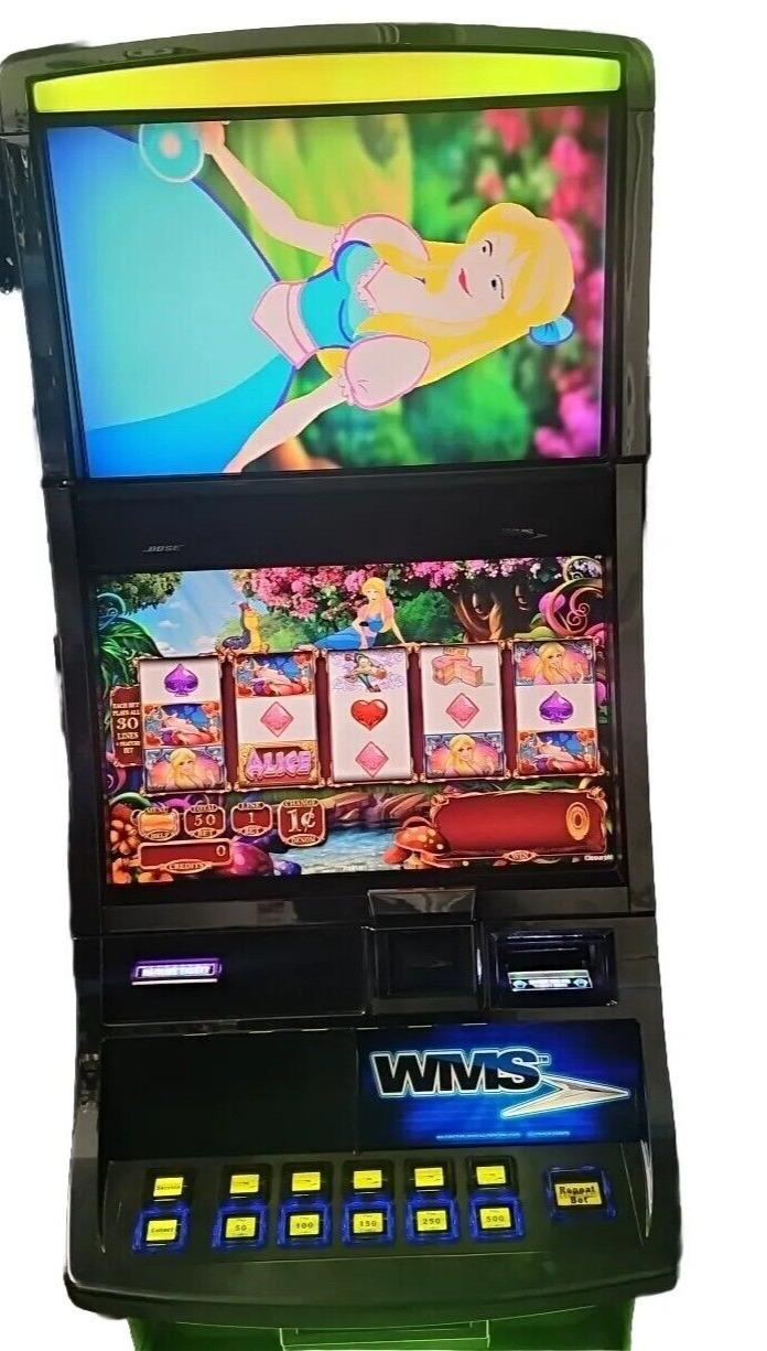 WMS BB2 SLOT MACHINE GAME - ALICE AND THE MAD TEA PARTY