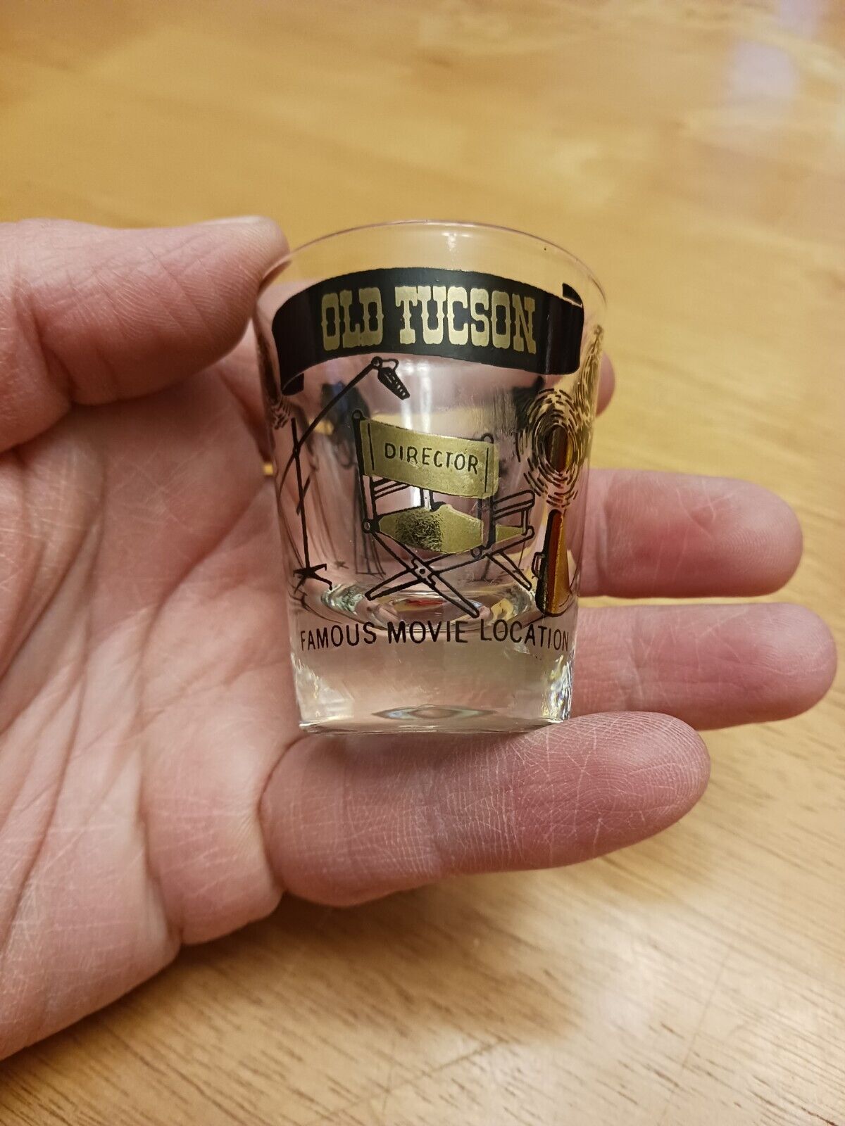 OLD TUCSON, FAMOUS MOVIE LOCATION, SHOT GLASS