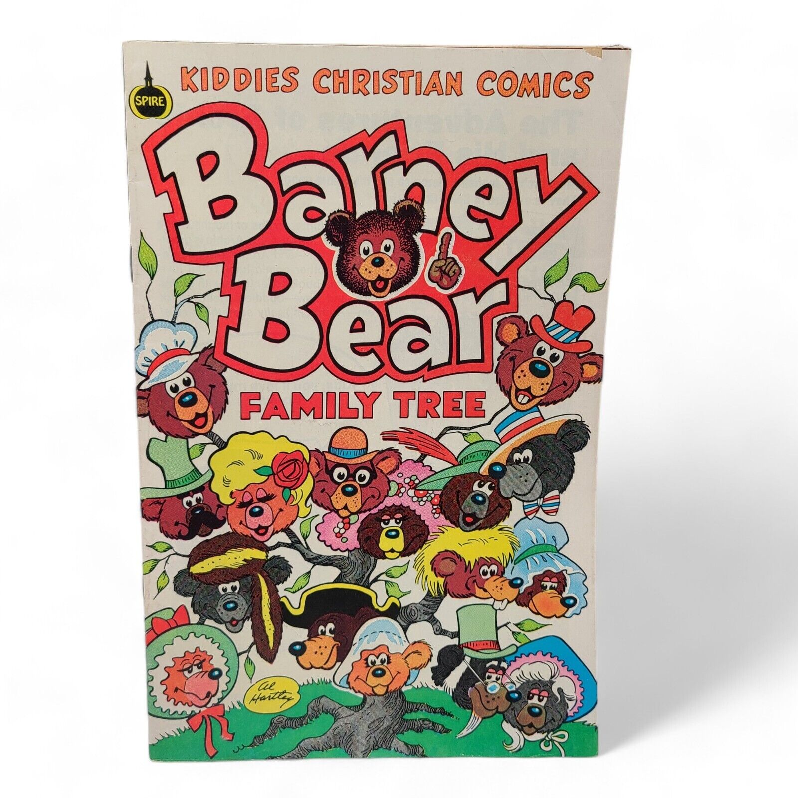 Barney Bear Family Tree Kiddies Christian Comics Book