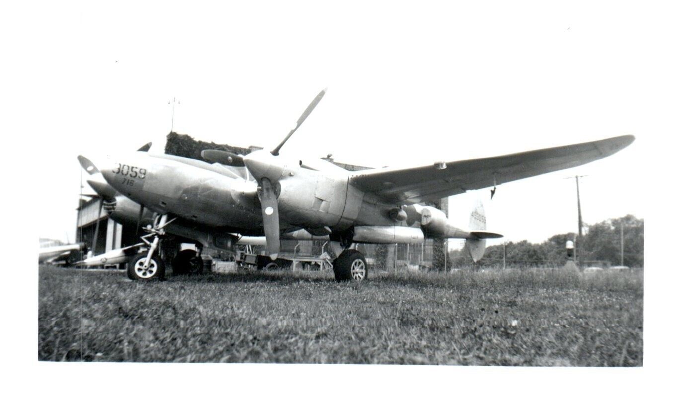 Lockheed P-38 Airplane Aircraft Vintage Photograph 5x3.5\