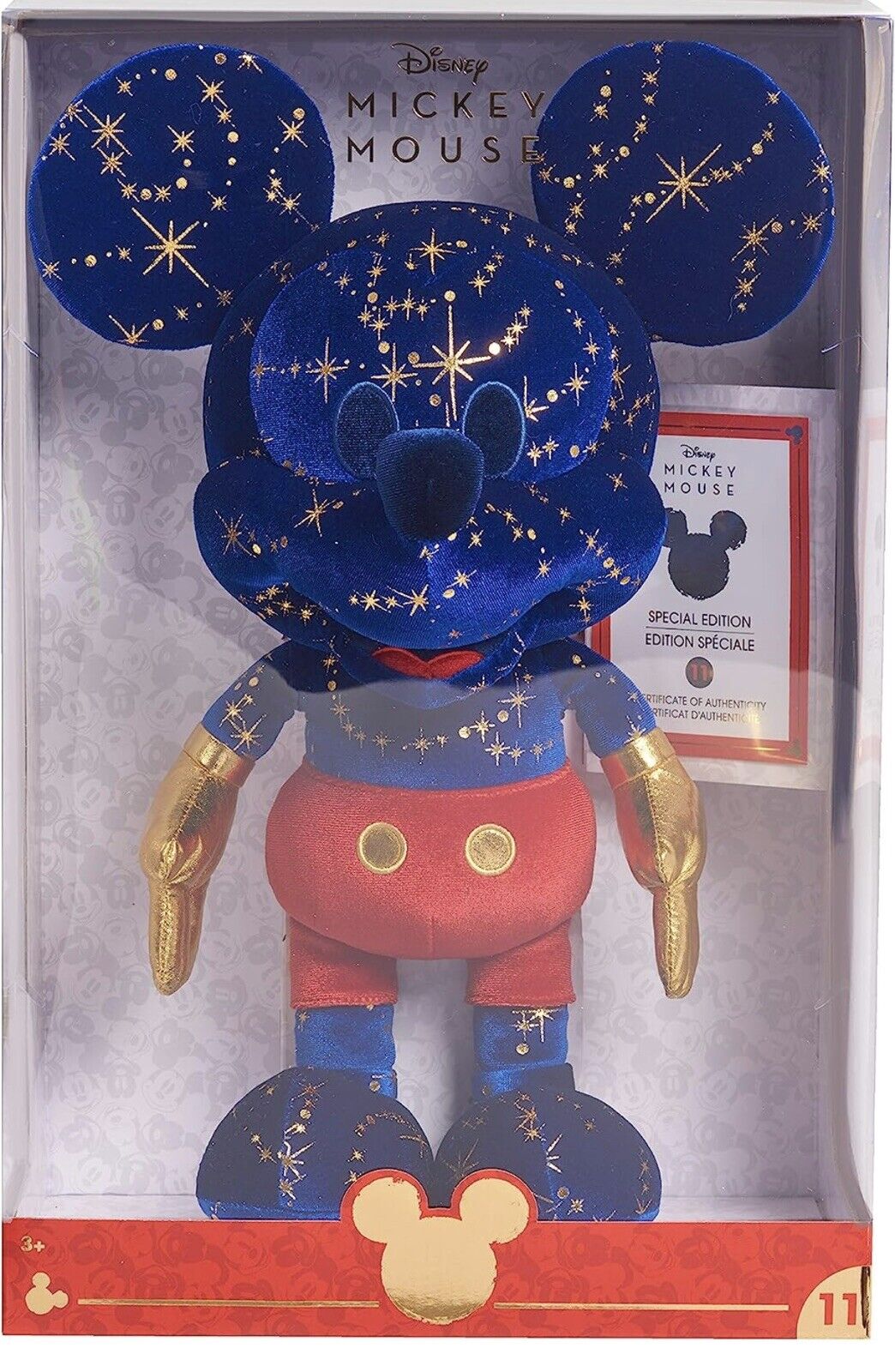 Disney Year of the Mouse Collector Plush Fantasia Mickey Mouse, Amazon Exclusive