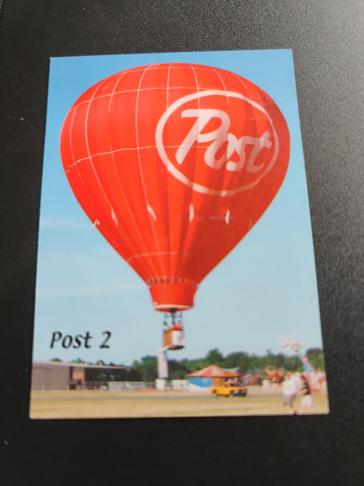 Post 2 Hot Air Balloon Trading Card