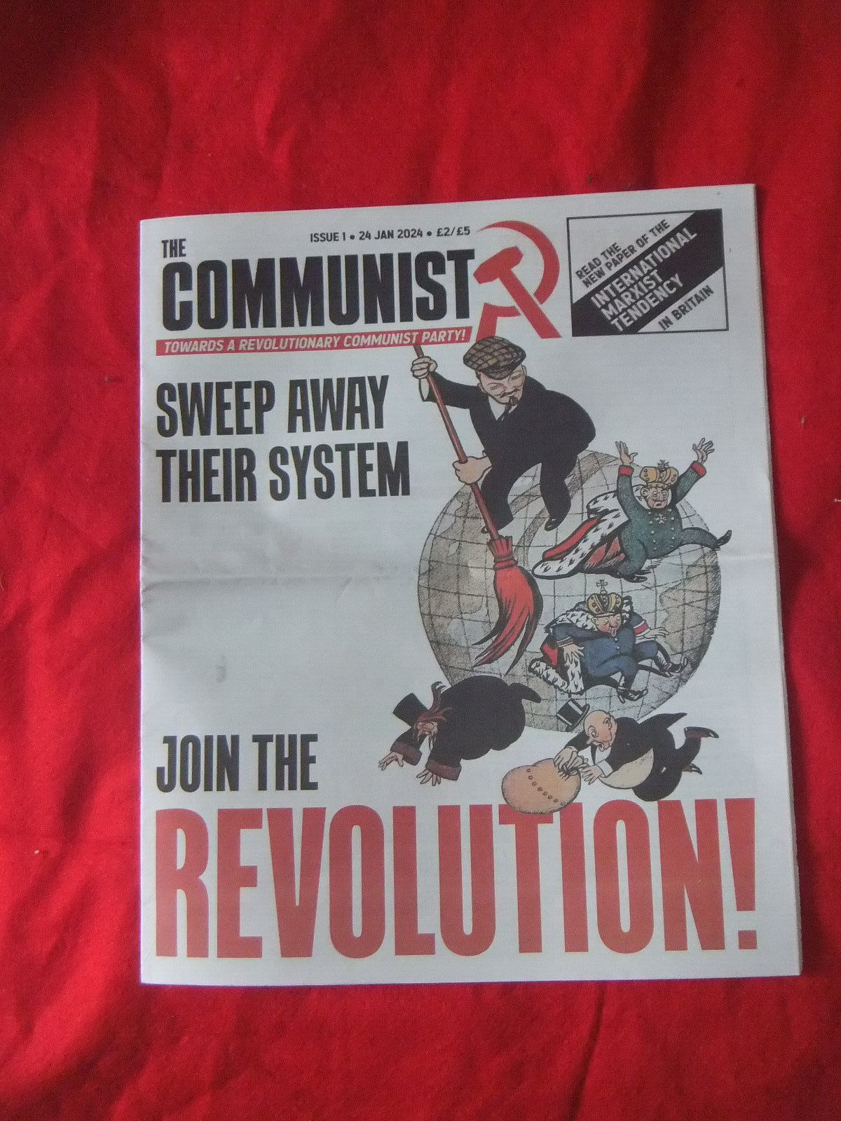 'The Communist'(UK)NEW.1st Issue.(Sale does not imply endorsement)