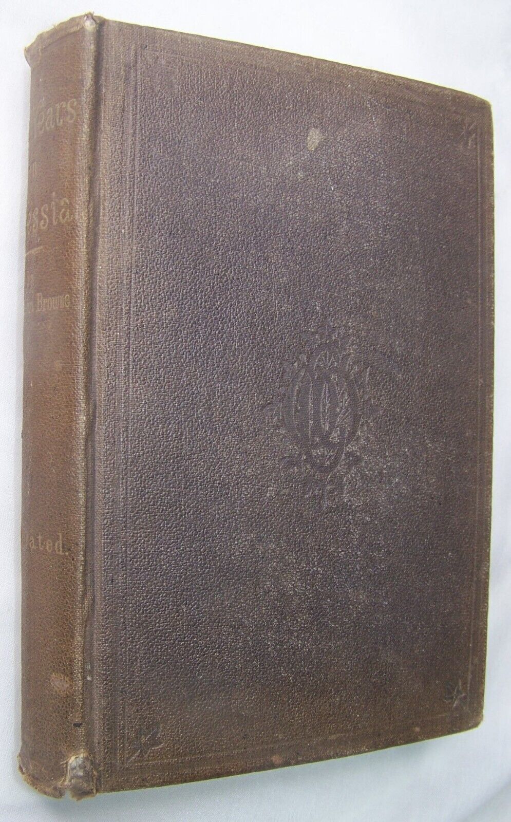 1865 ANTIQUE CIVIL WAR HISTORY BOOK 4 YEARS IN SECESSION JUNIUS BROWNE GAR UNION