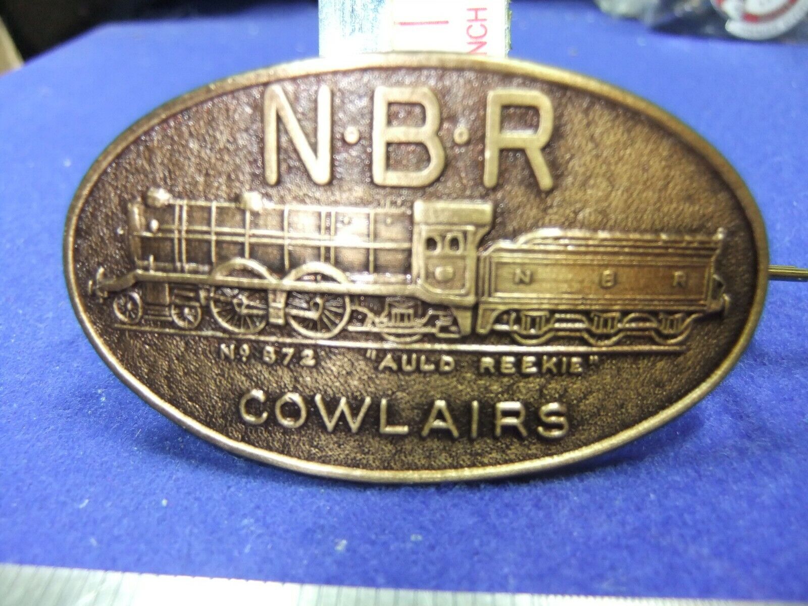 badge rail railway nbr north british cowlairs train br locomotive loco heritage