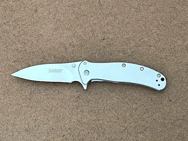 KERSHAW1730SSST RJ MARTIN Design Stainless Steel Blade & Handle -Great condition