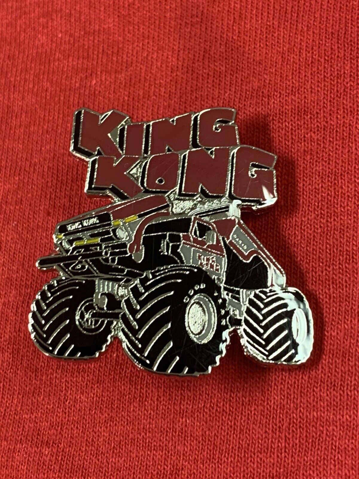 King Kong Monster Truck collectible lapel pin, tie tack, hatpin museum 4X4