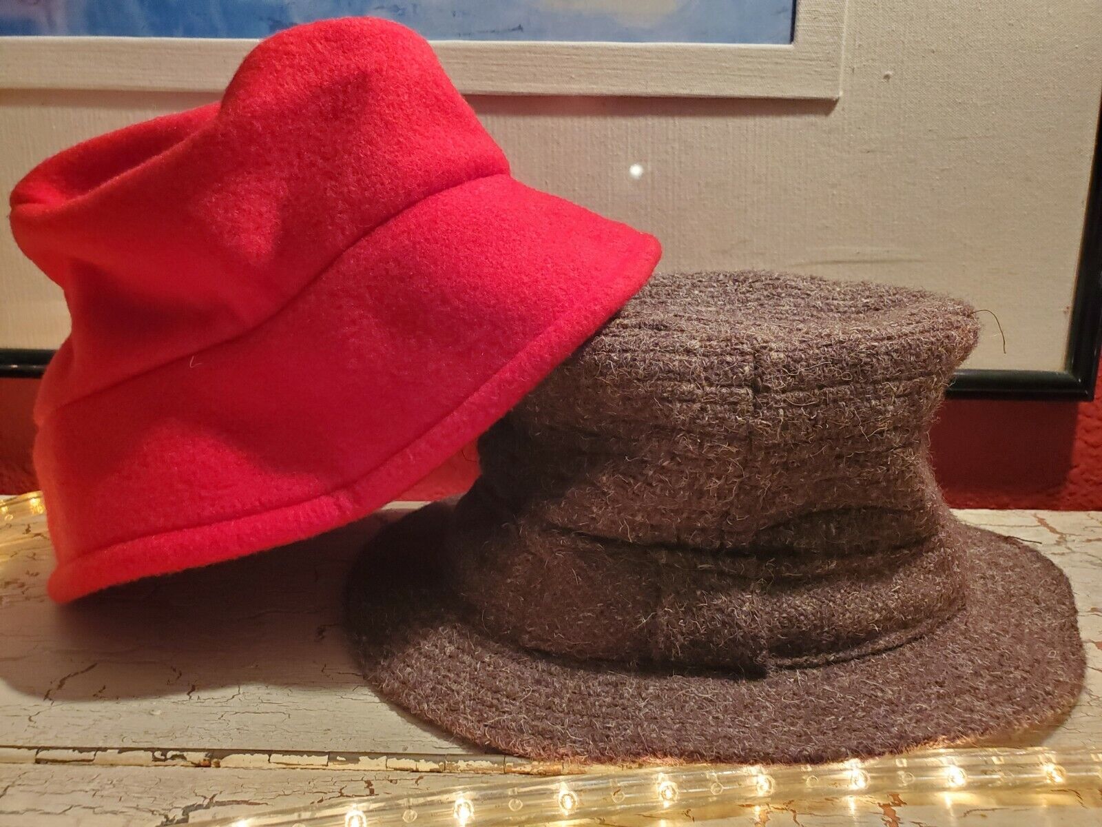 Vintage Bucket Hats  HIP HOP  celebrity owned by Barbara Rush 