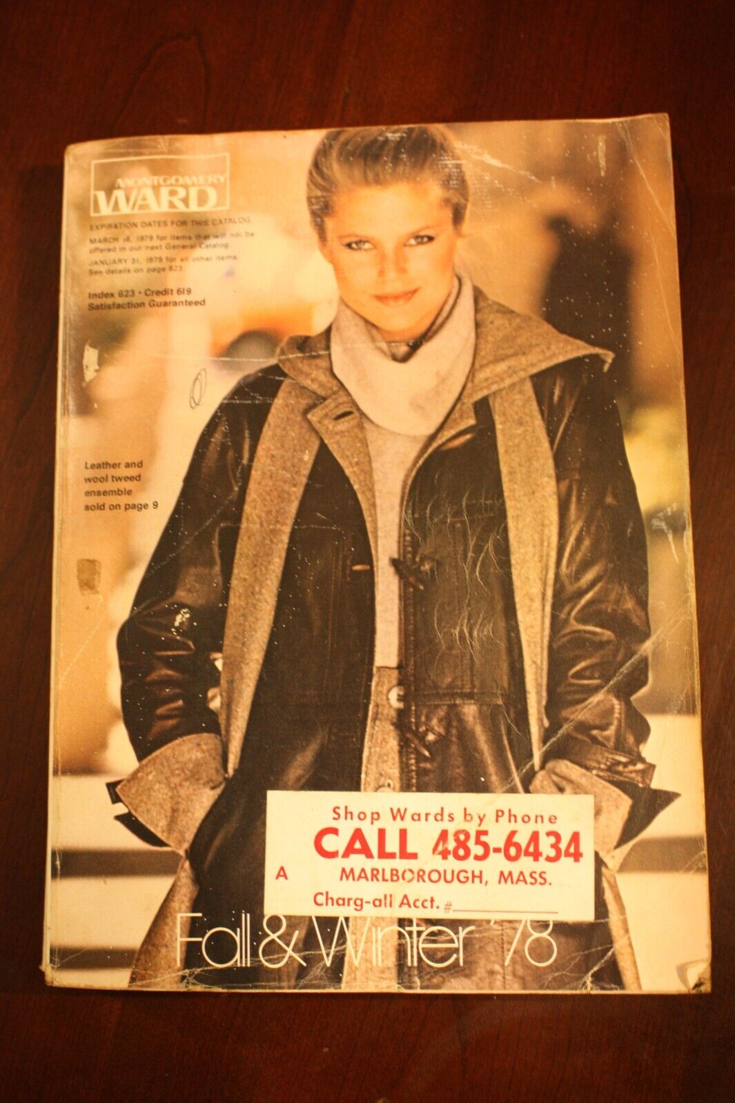 VINTAGE 1978 FALL & WINTER MONTGOMERY WARD CATALOG CHRISTIE BRINKLEY ON COVER