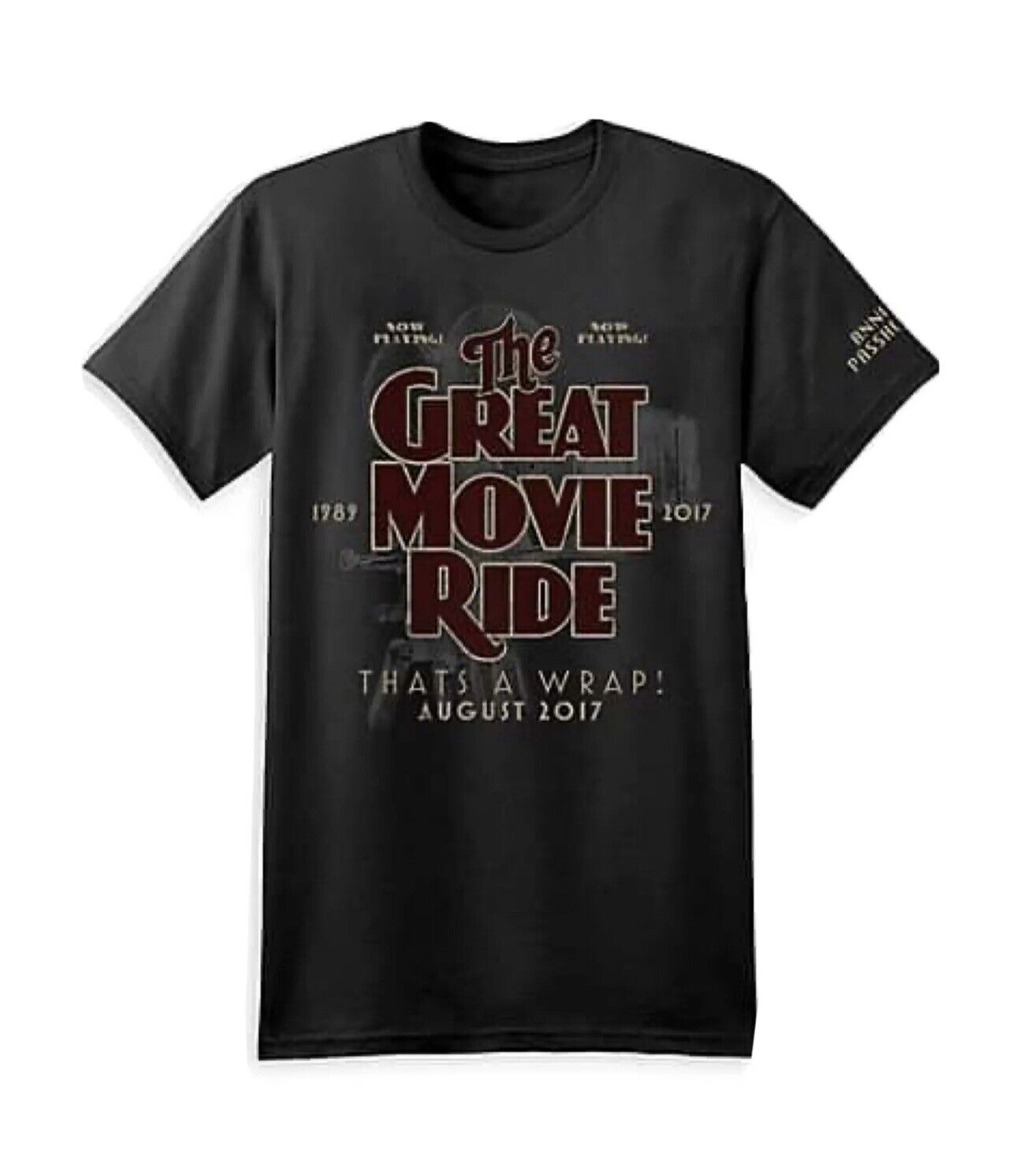 Disney Hollywood Studios The Great Movie Ride Thats A Wrap Tee Shirt Large GRAY