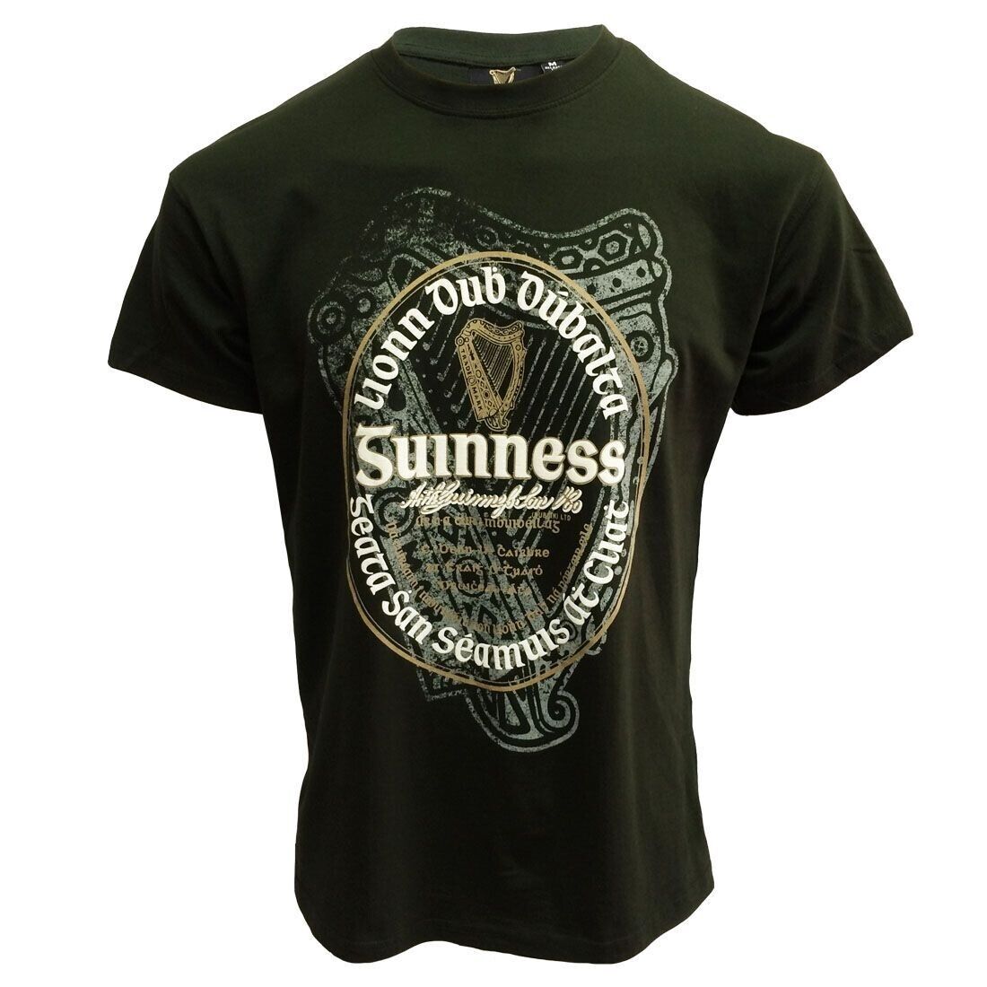 Guinness Bottle Green Irish Label, size Med