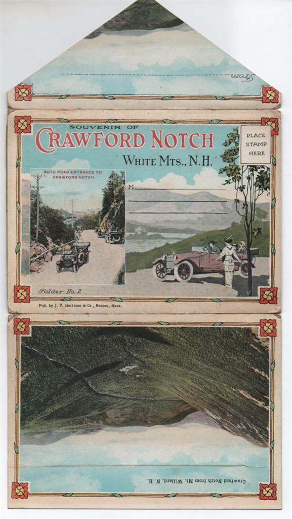 c1930s Souvenir  Folder, Crawford Notch, White Mts,.,NH