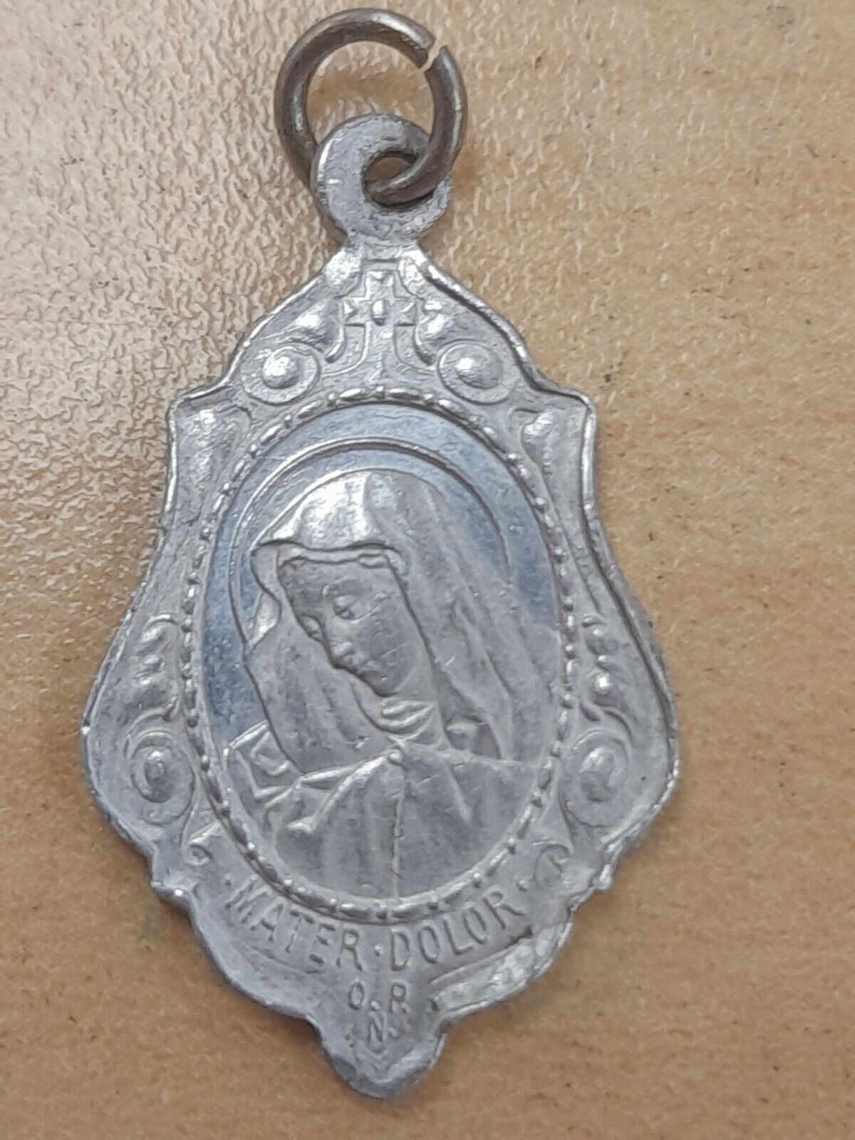 Virgin Mary Mater Dolor Lightweight Medal