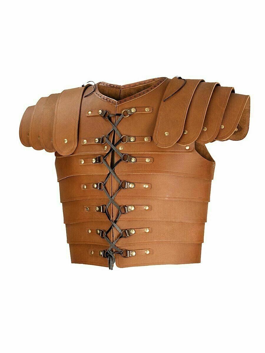 DGH® The Eagle Leather Lorica Segmentata medieval body armour D01/04