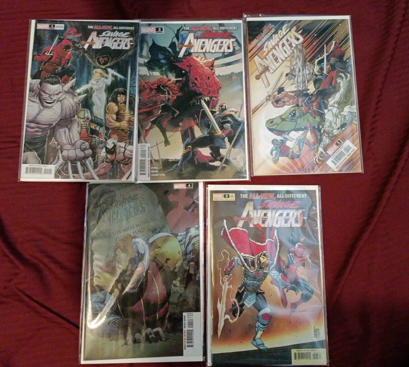 All New Savage Avengers #1-5 (2022) Marvel Comics
