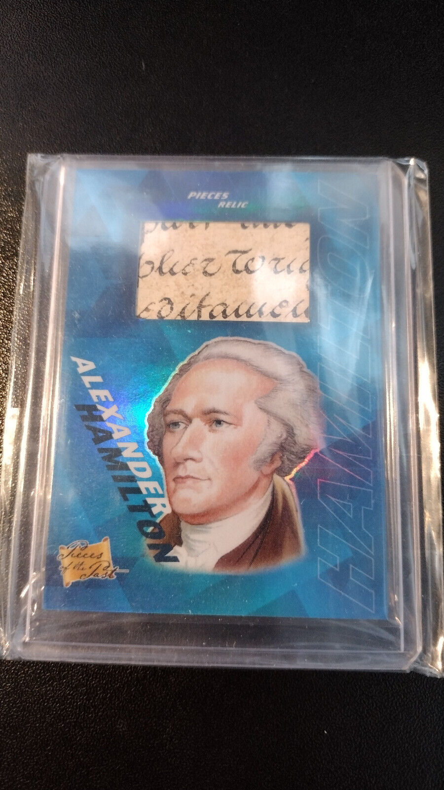 Pieces Of The Past 2021 - Alexander Hamilton Hand Written Relic