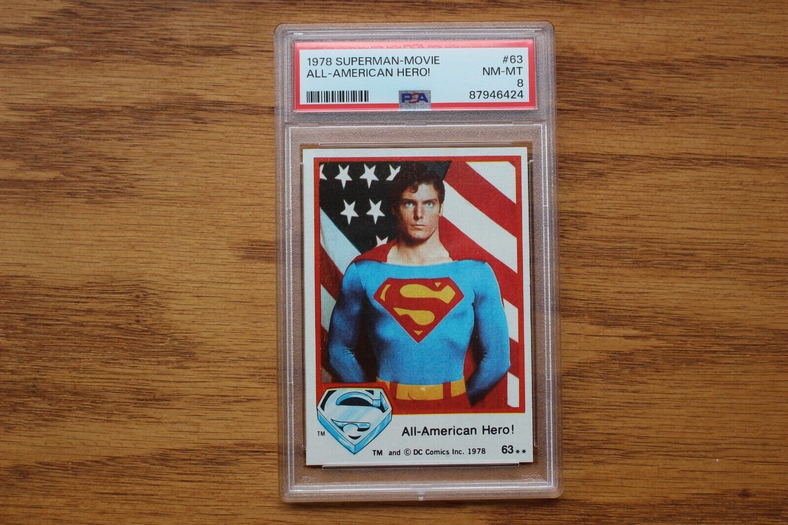 1978 Topps Superman #63 PSA 8 NM/MT