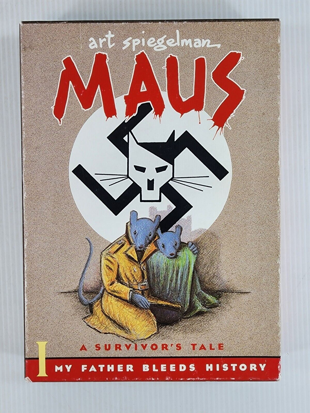 Maus: A Survivor\'s Tale Box Set Volume I & II by Art Spiegelman Paperback 1986