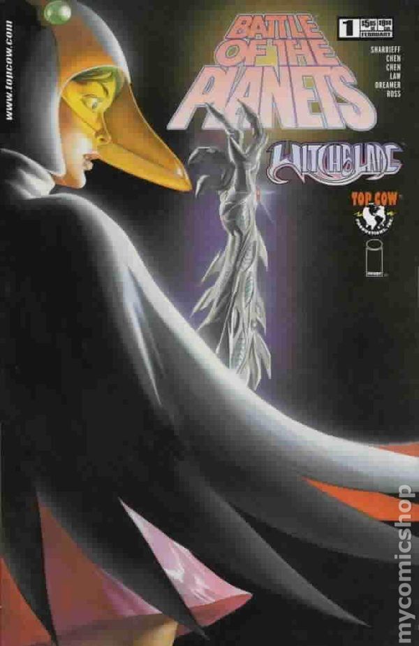 Battle of the Planets Witchblade #1 VF 2003 Stock Image