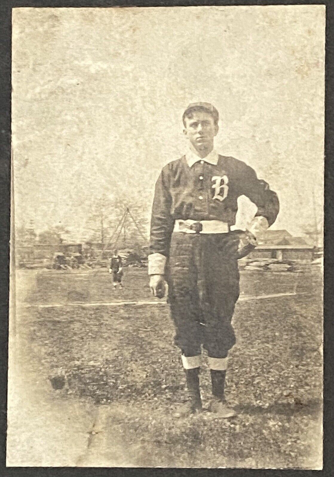 1896 MLB Baltimore Orioles John McGraw Baseball HOF Uniform Cabinet Card 