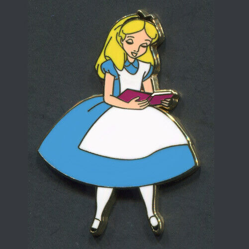 Disney Pin Alice in Wonderland Reading Down the Rabbit Hole 65th Anniversary