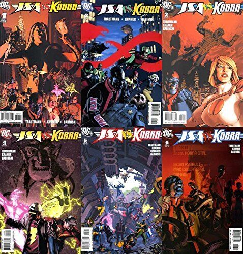 JSA vs Kobra: Engines Of Faith #1-6 (2009-2010) DC Comics - 6 Comics
