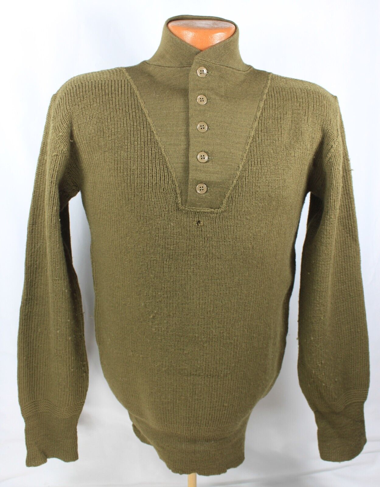 Named WW2 U.S. Army High Neck Sweater ~ April 1944