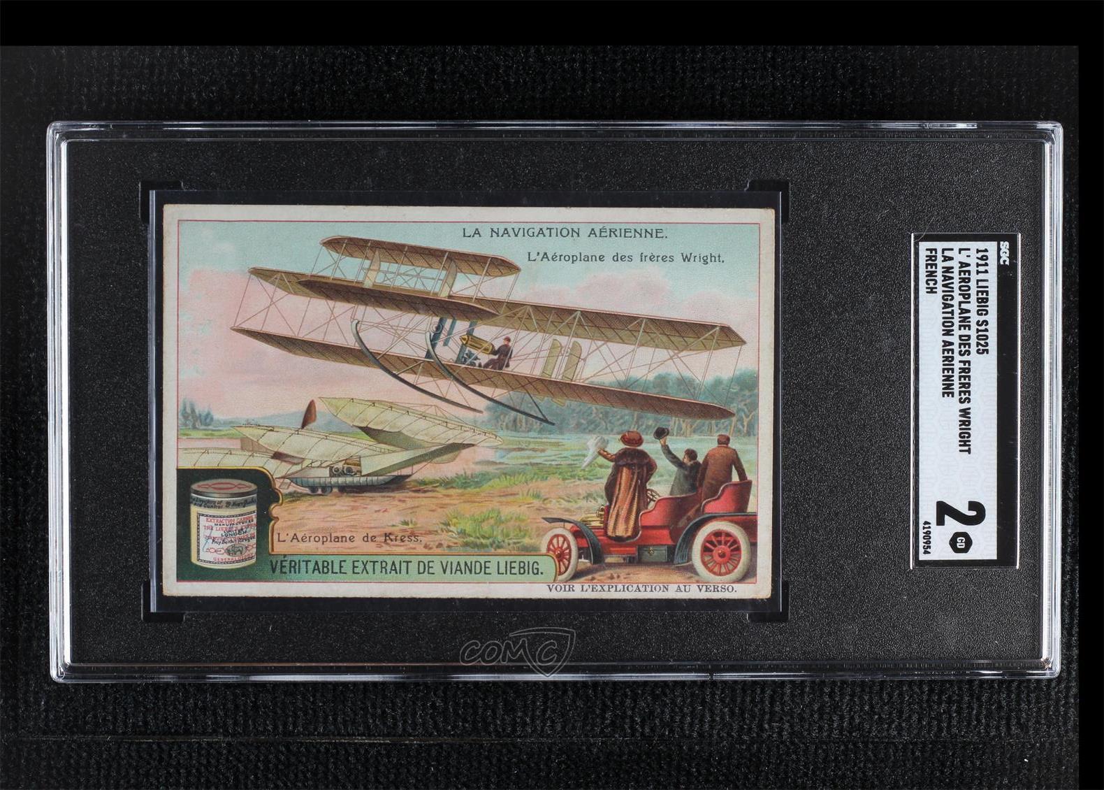 1911 Liebig Air Navigation French L\'Aeroplane des freres Wright SGC 2 11bd