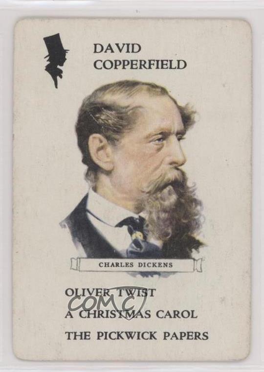 1900s Authors Game Dark Blue Back Charles Dickens (David Copperfield) 0x1m