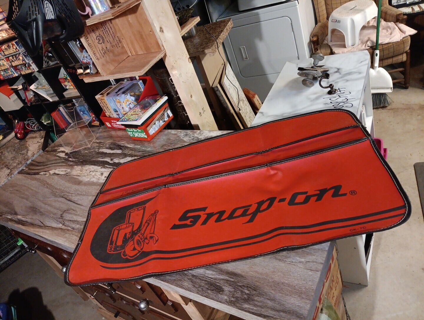 Vintage Snap-On Fender Cover Barely Used Perfect Condition Auto Tools Car Box