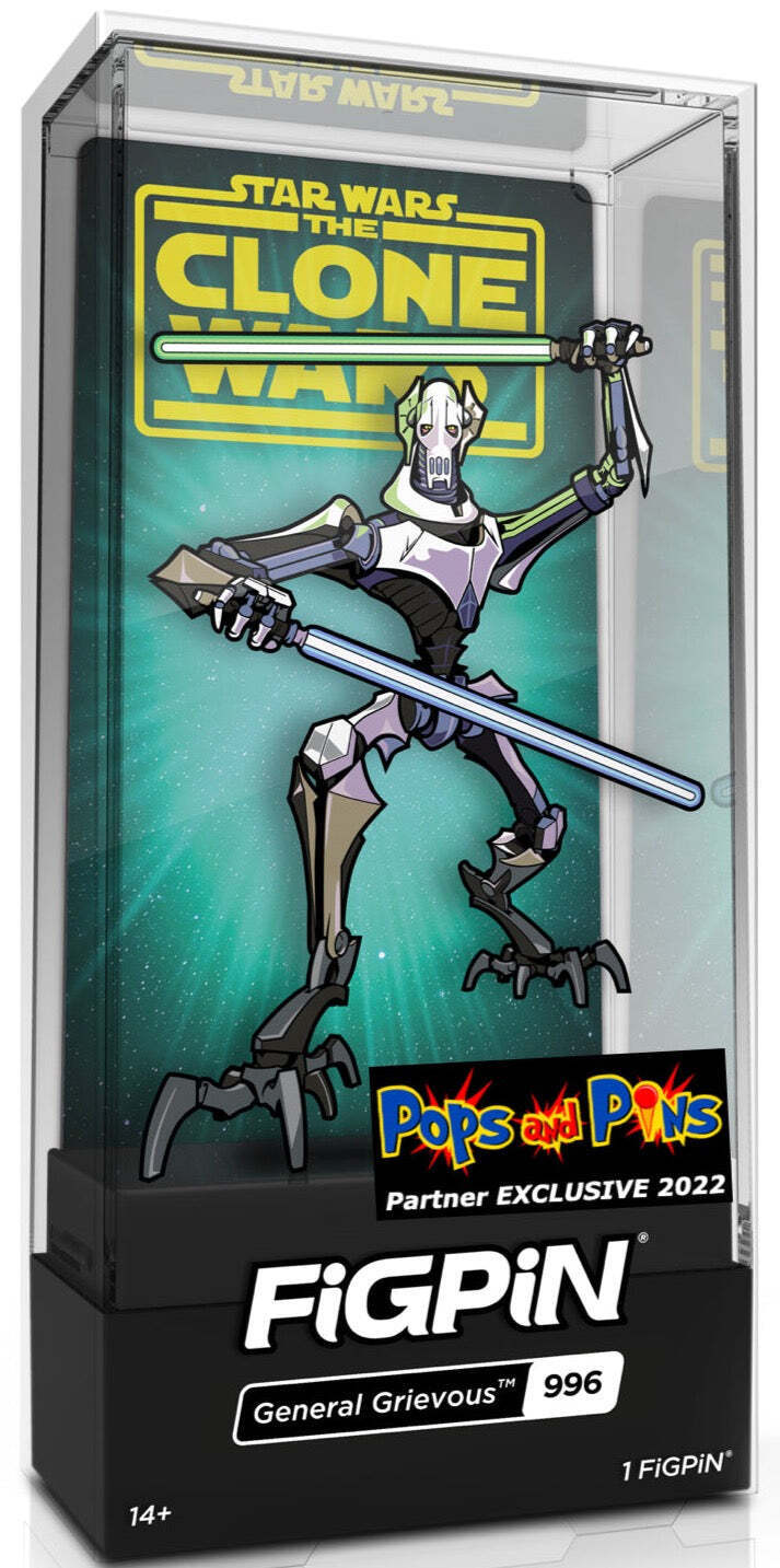 FiGPiN Pops and Pins Exclusive General Grievous #996