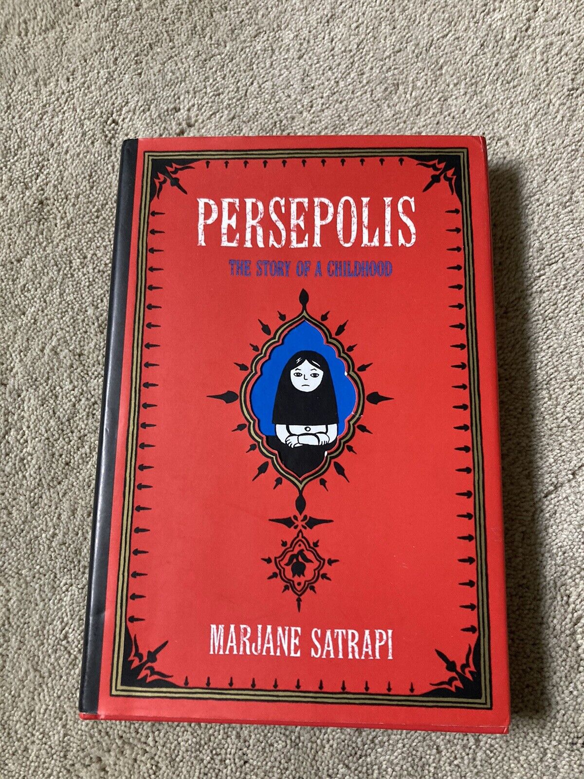 Persepolis, Marjane Satrapi. Pantheon 2003. Signed 2nd printing.