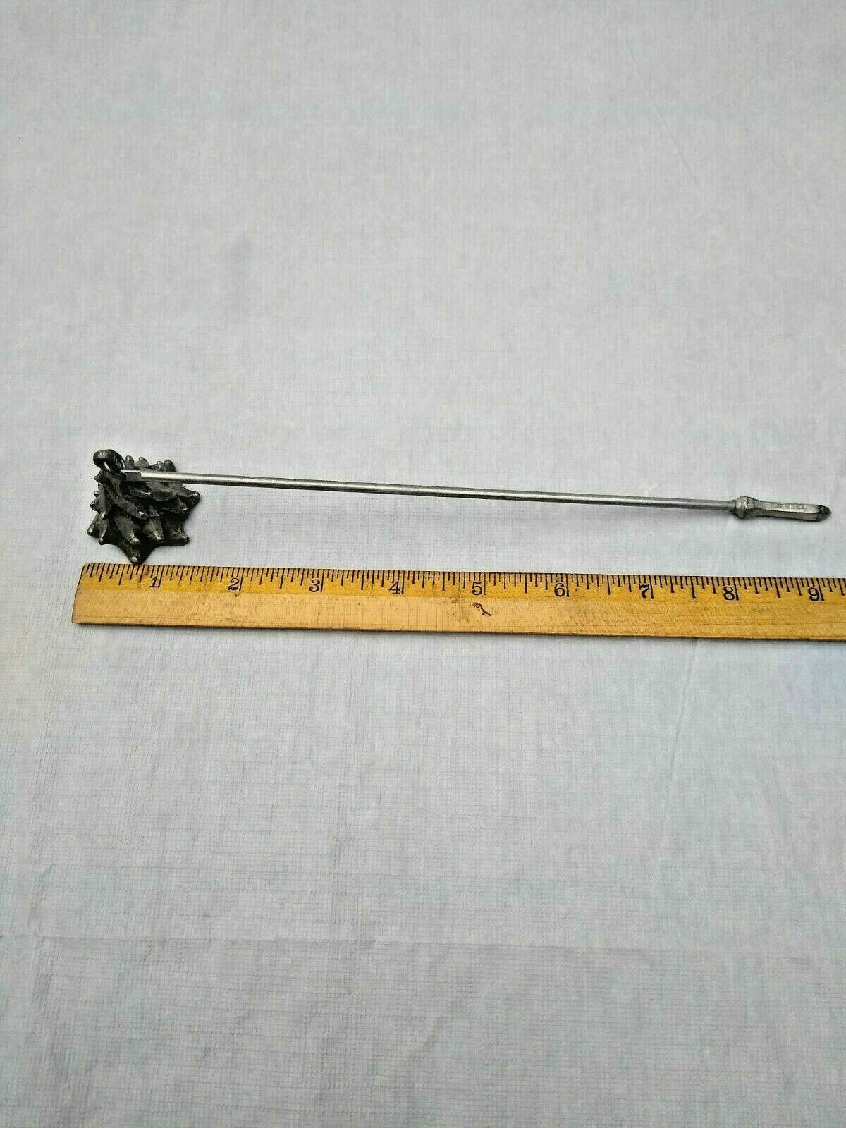 VINTAGE 1997 Rawcliffe Pewter Christmas Tree Candle Snuffer 