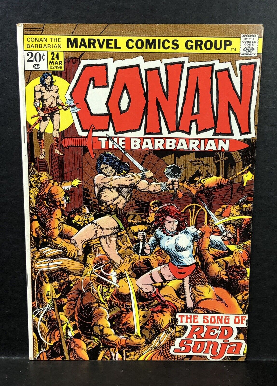 Conan #24 First Red Sonja Appearance 1st The Barbarian Marvel 1973
