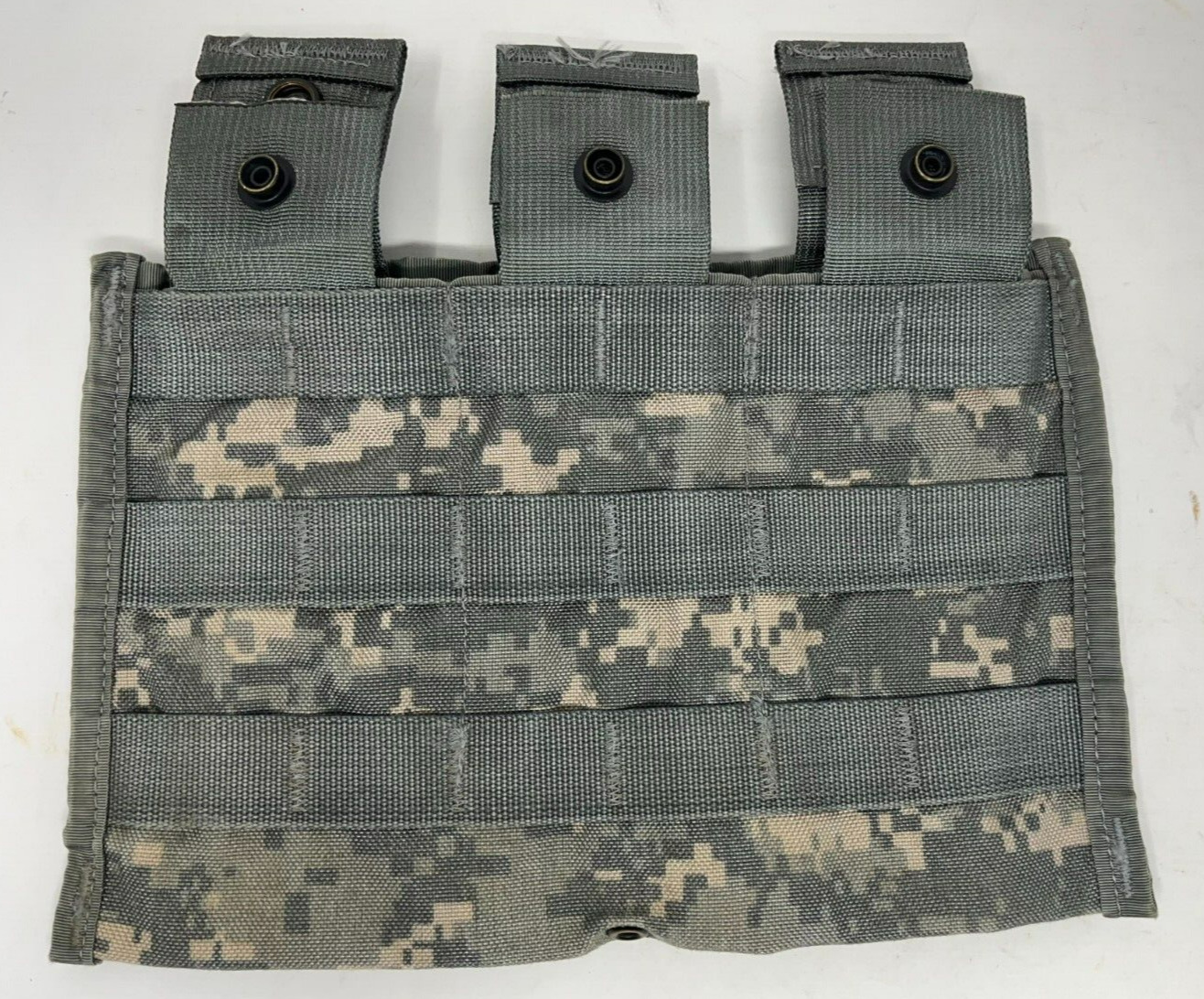 4 Pack, USGI Military ACU Triple Mag Pouch Magazine 30 Round ARMY MOLLE II