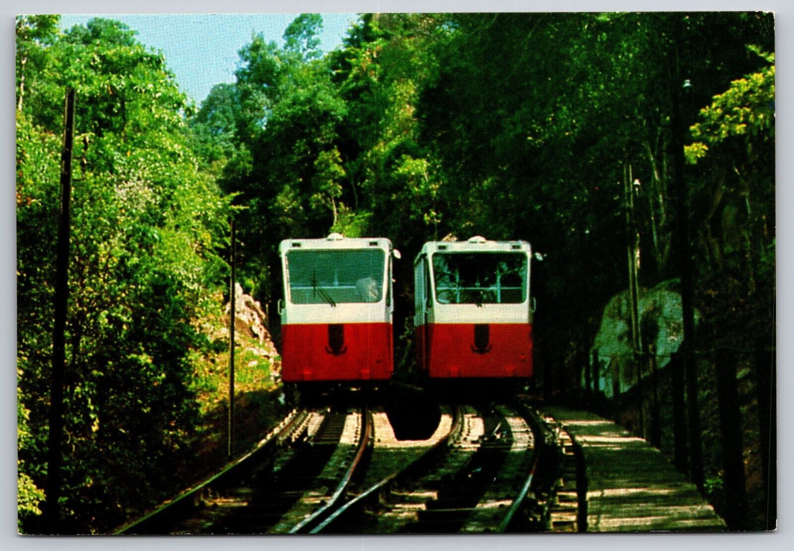 Postcard - Malaysia Penang Hill Railway 89