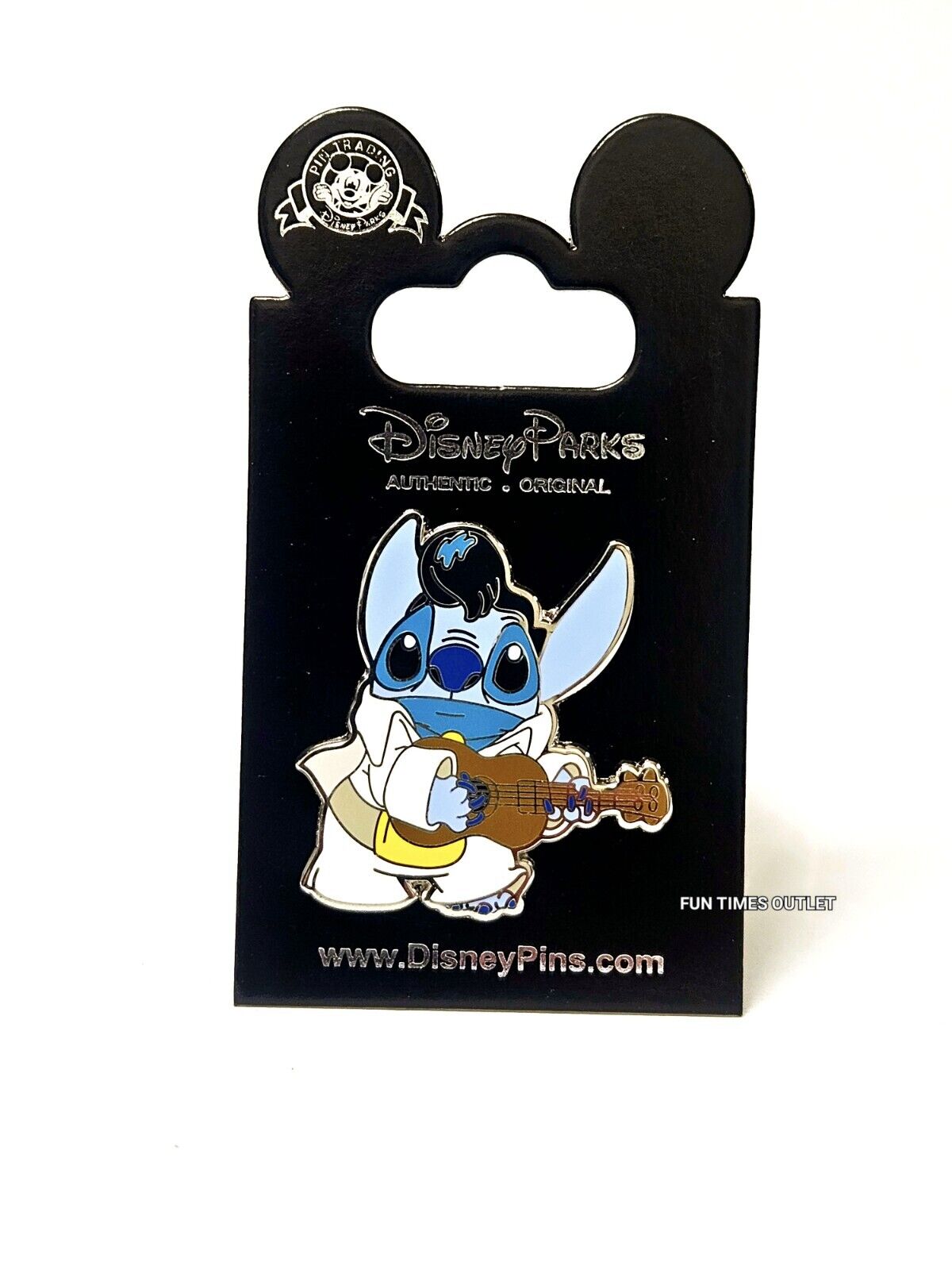 Disney Parks Lilo & Stitch As Elvis Presley Pin Trading Collectible Licensed New