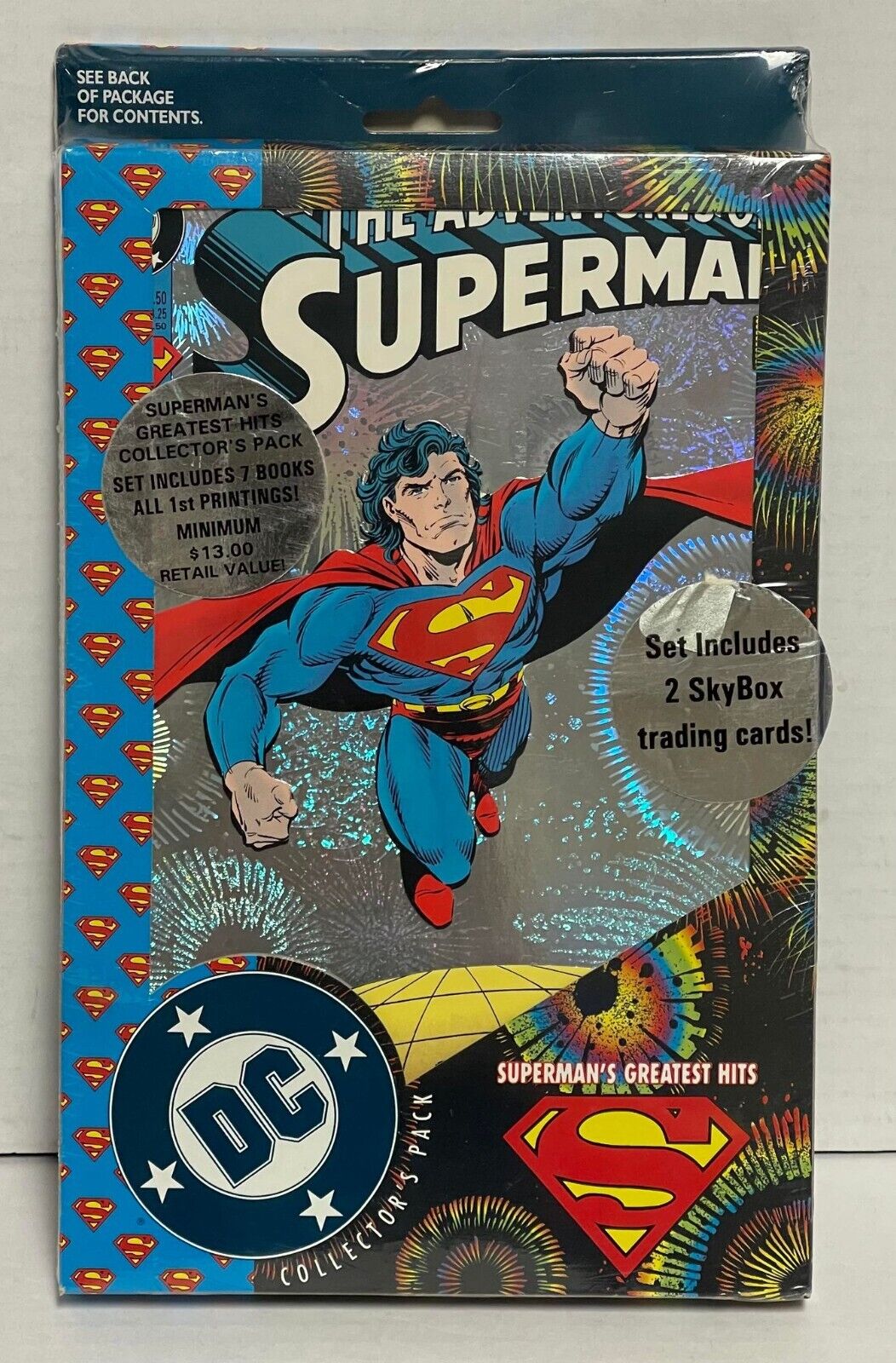 Vintage DC Comics Collector\'s Pack - Superman\'s Greatest Hits 1994 Sealed RARE