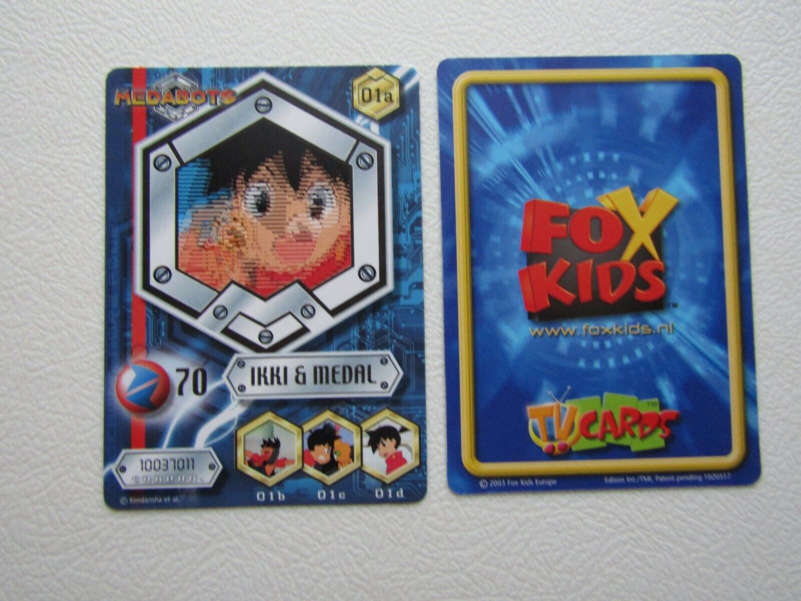Fox Kids Europe 2003 TV Cards (Dutch) FOXKIDS Card Variants (e8)