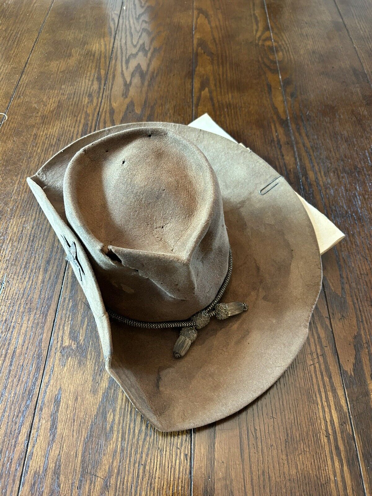 Civil War Hat, Confederate CSA Hat, 13 Th. Texas Volunteers, John E. Moore