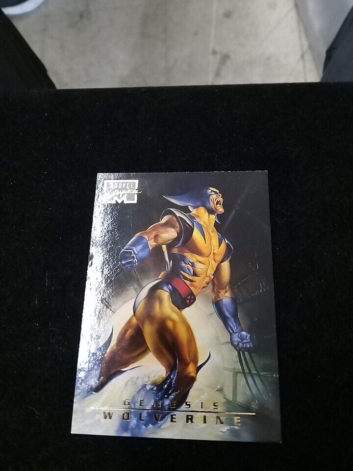 1996 Marvel Masterpieces Wolverine Genesis Base Card # 92