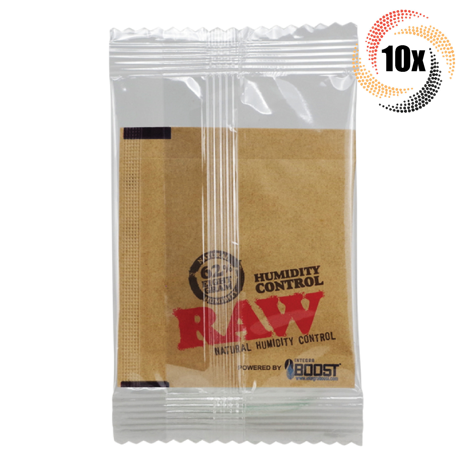10x Packs Raw x Integra 62% 8 Gram Natural Humidity Control | Fast Shipping