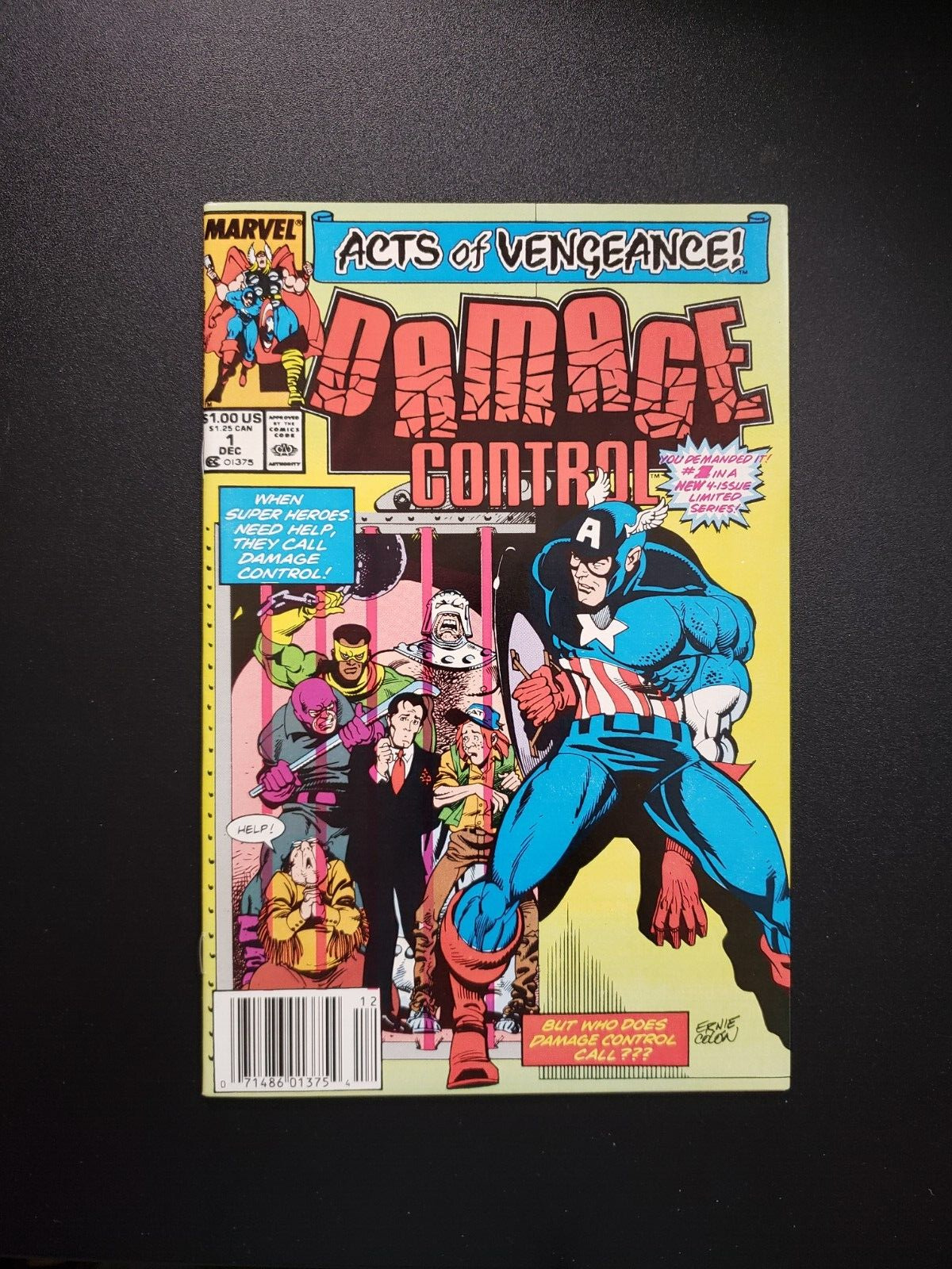 Damage Control #1 - 1989 Marvel Comics