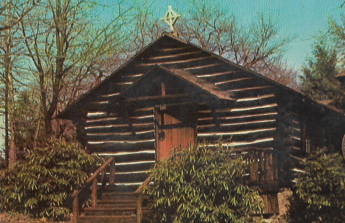 1959 oakland MD our fathers house log episcopal church @ Ruthvan Morrow MARYLAND