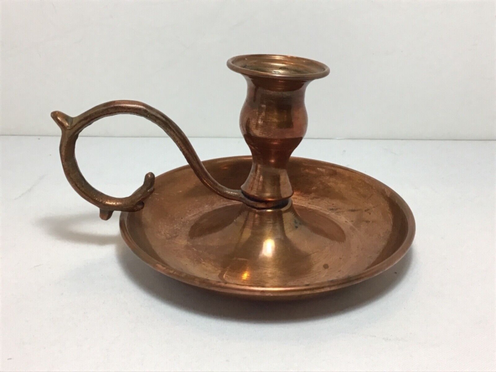IMAX old world copper collection solid copper candlestick 