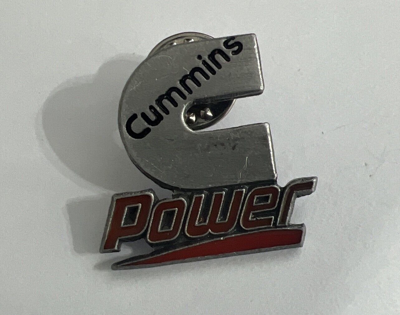 Cummins Power Diesel Truck Emblem Lapel Vest Hat Pin Peterbilt Mack Metal Motor