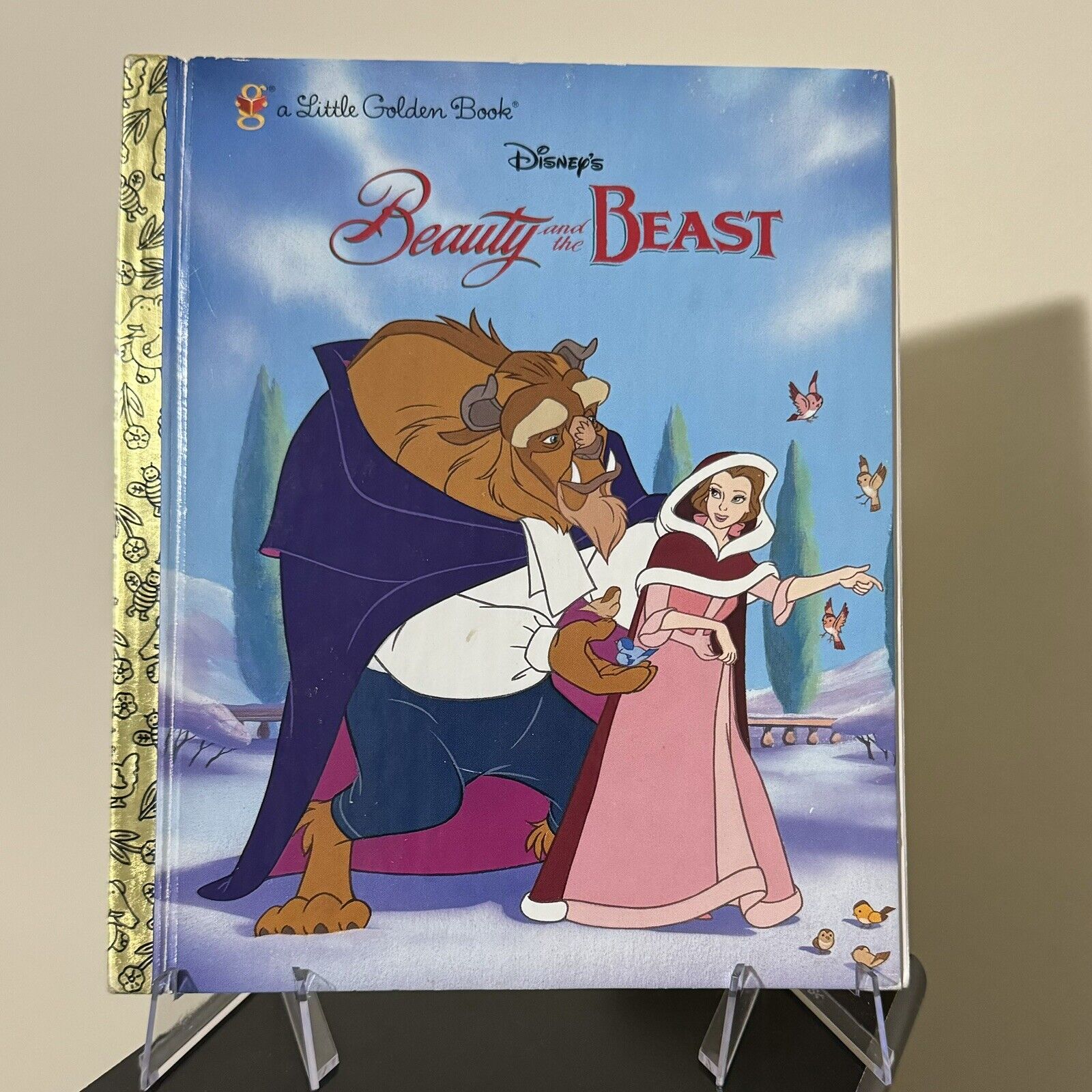A Little Golden Book Disney\'s Beauty and the Beast - 2004 Print